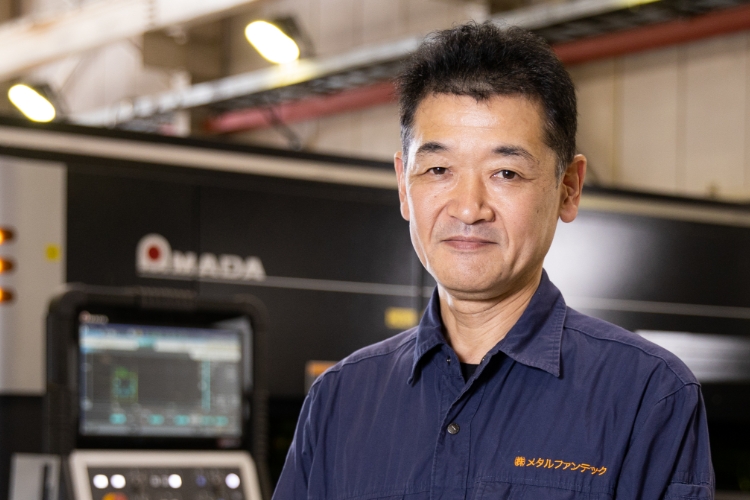 株式会社メタルファンテック 取締役社長 小松泰彦